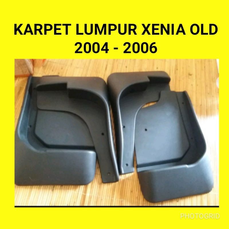 Karpet Lumpur Xenia old Mud guard mobil Xenia lama tahun 2004 - 2009