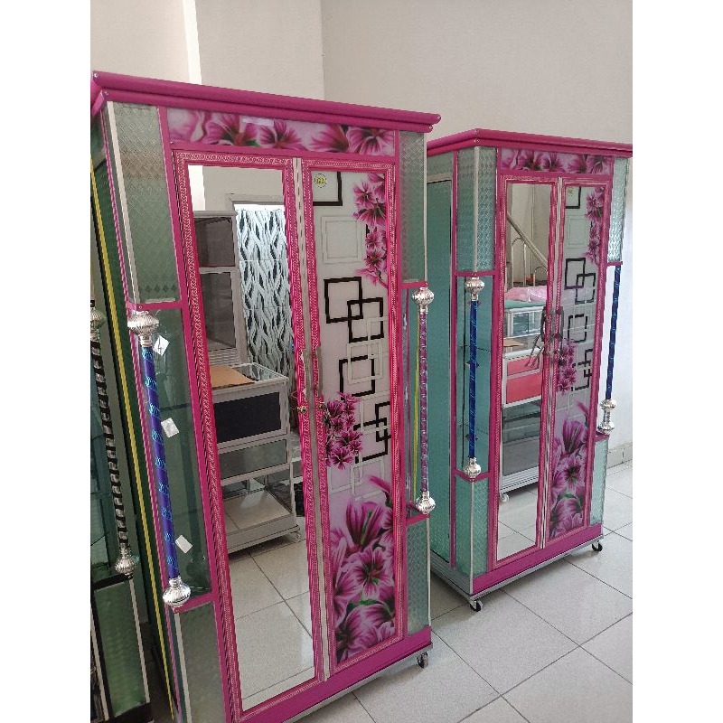 Lemari Pakaian hias 2 pintu