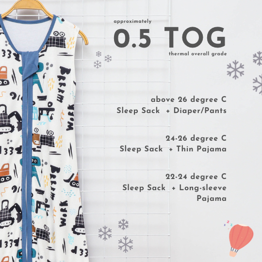 UBo Sleep Sack (100% Cotton) Sleeve Series 0.5 TOG