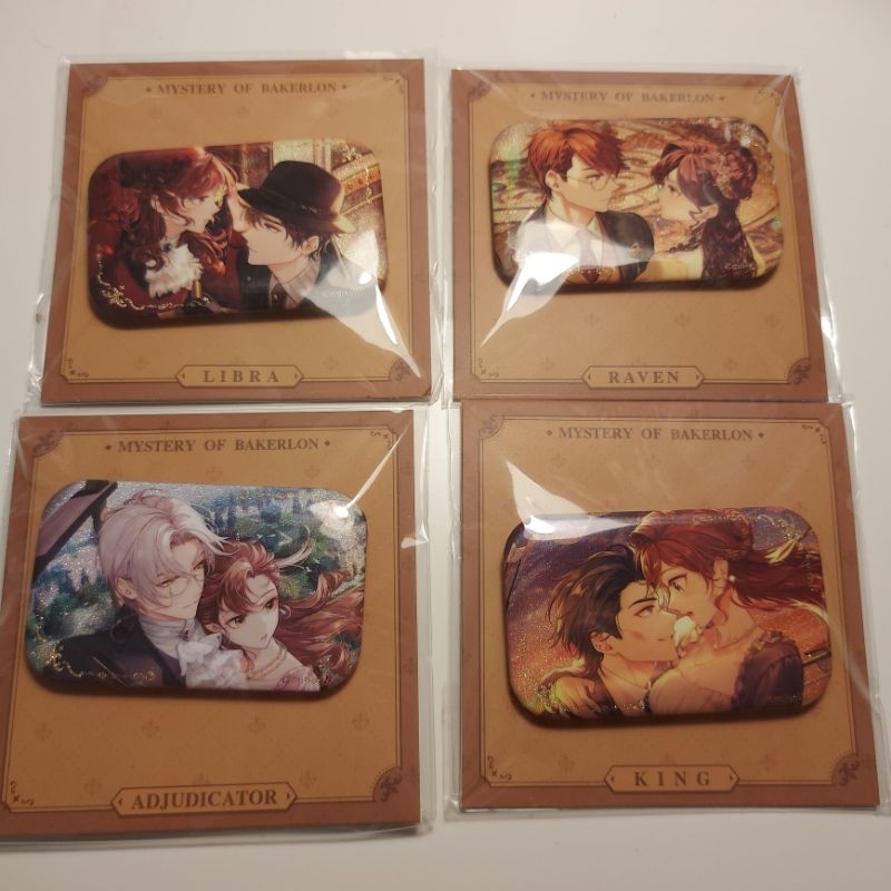 Mystery of Bakerlon Series Pin Badge | Tears Of Themis Official Merchandise