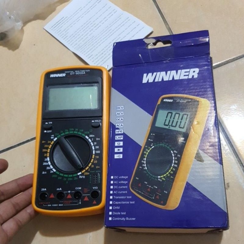 DT9205A MULTIMETER TESTER