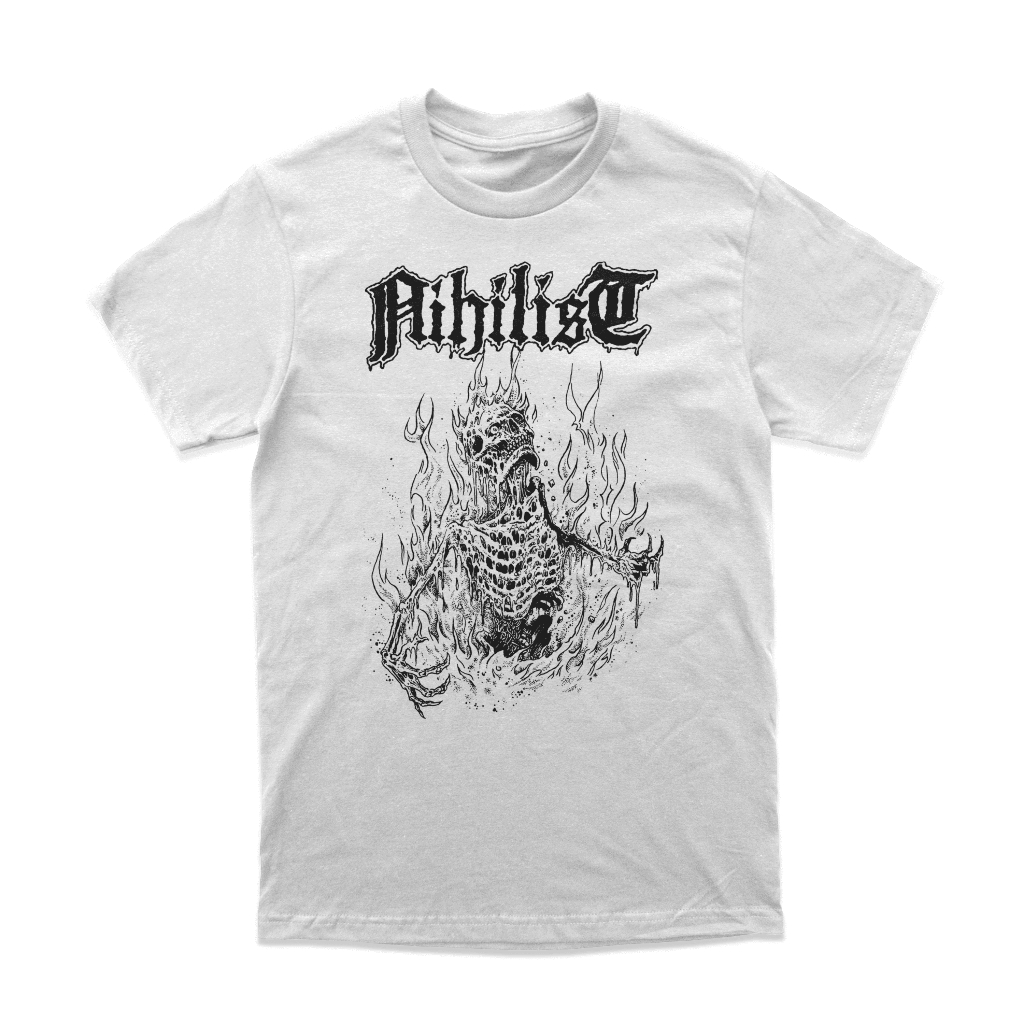 Kaos Tshirt Baju Band Nihilist Merchandise