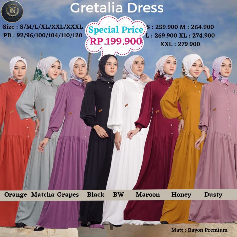 GRETALIA DRESS by Nadheera Luxury SPECIAL PRICE