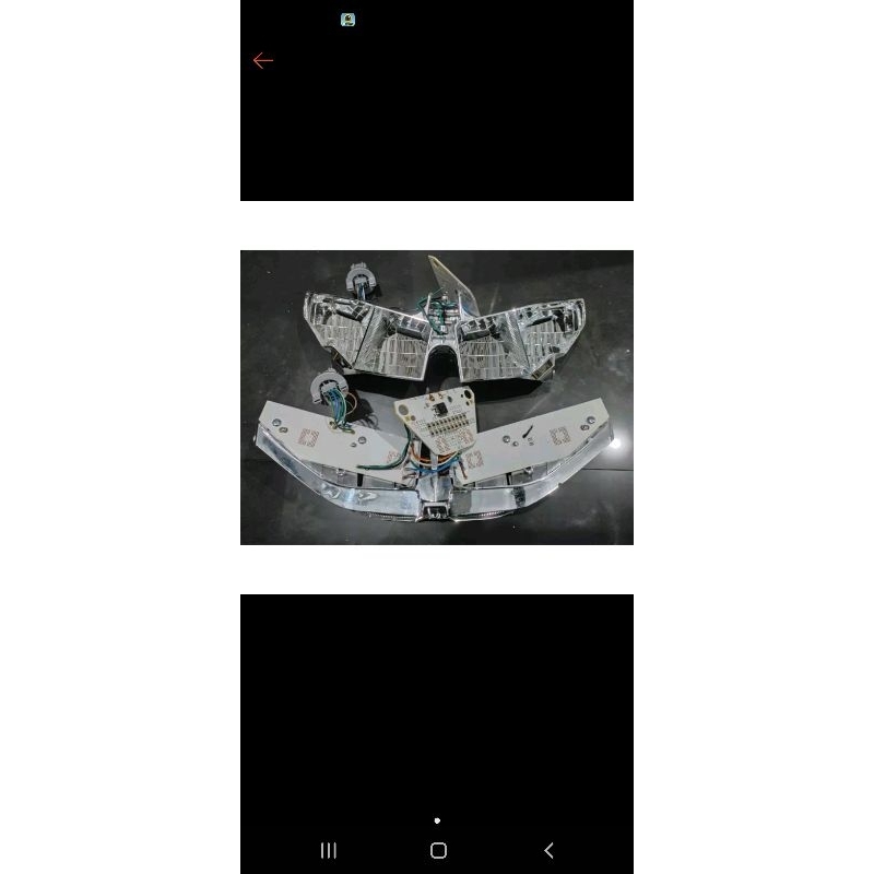 mesin pcb reflektor vario 125/150 led old thn 2016