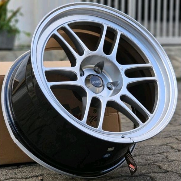 Velg Mobil S165 RPF1 SSW R18 Lebar 9.5 ET 15 PCD 5x114 Hyper Silver Made In Thailand Spec Innova Reb