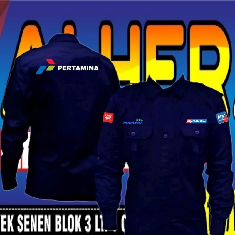 Kemeja Pertamax baju Pertamax seragam Pertamax kemeja my pertamina baju my pertamina seragam my pert