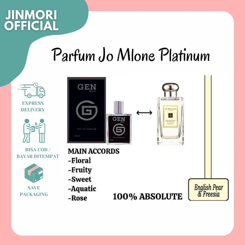 JM - Parfum Jo Malone English Pear & Freesia 30ml Platinum / Parfum English Pear & Freesia 30ml
