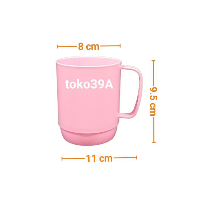 Gelas Gagang Cangkir FRESA Bahan Tebal