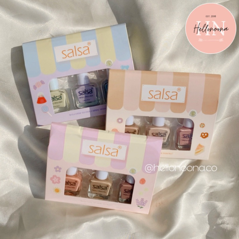 (BPOM+HALAL) SALSA KUTEK HALAL|SALSA NAIL POLISH