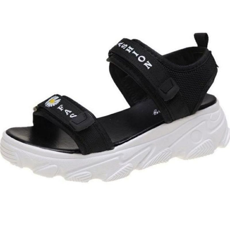 SANDAL GUNUNG ANAK PEREMPUAN KASUAL KOREA FLOWER