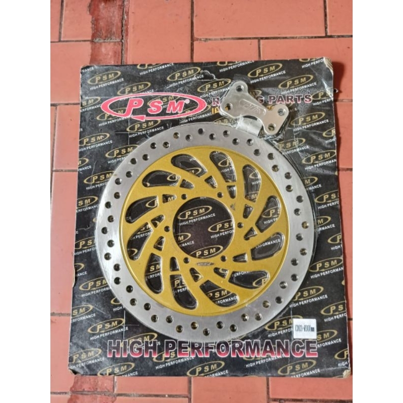 Disc brake Piringan cakram depan PSM Scorpio Z  lebar 300 mm PSM plus braket cakram