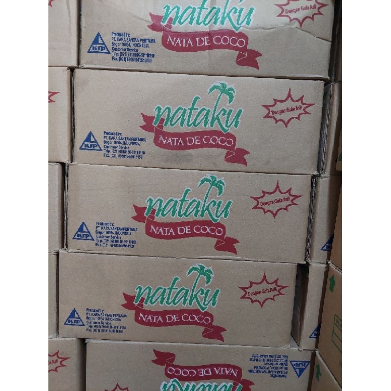 

Nataku Nata de coco Kara 1kg dus an isi 6pcs