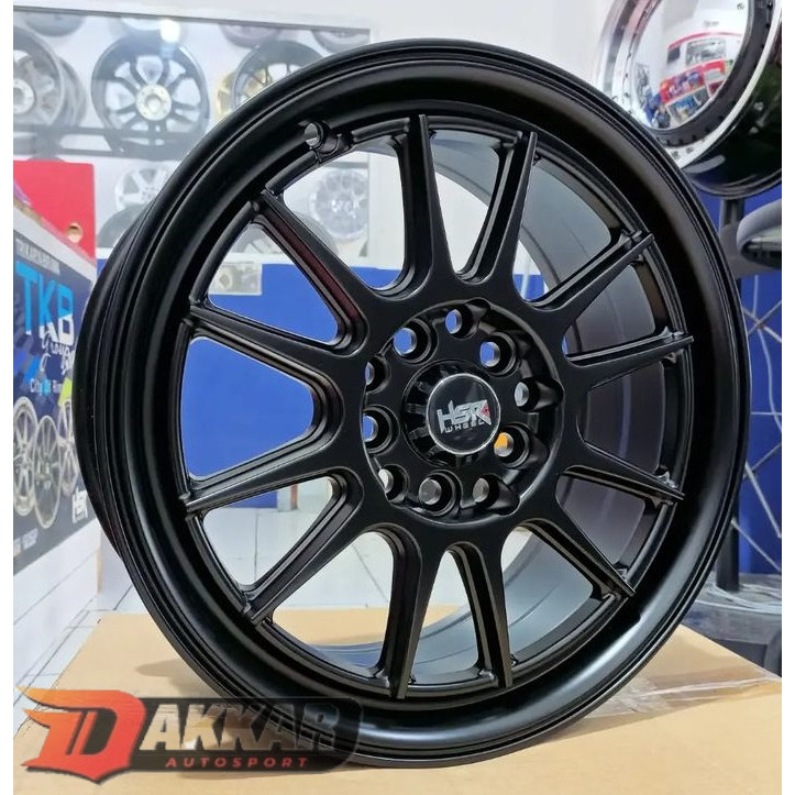 Velg Ertiga R15 Tipe Hsr Ende Baut 5 Granmax Carry Innova Kuda Dll Velg Racing Ring 15 Warna Black