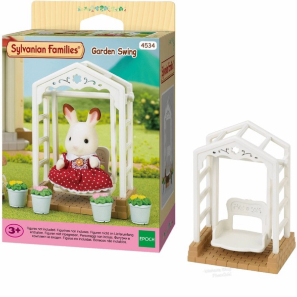 Unik Mainan Boneka Sylvanian Garden Swing Ayunan Taman 4534 Limited