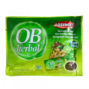OB HERBAL LOZENGES SACHET