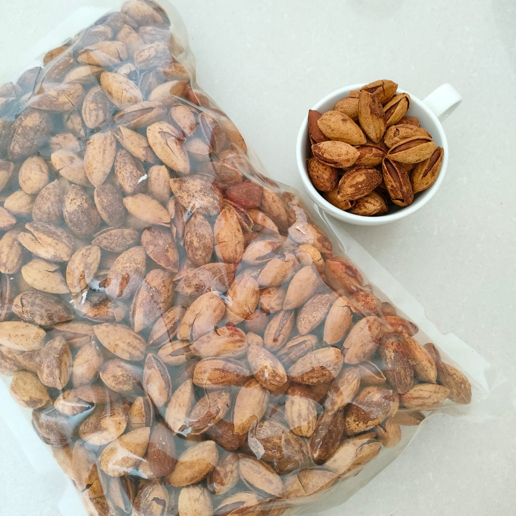 

KACANG ALMOND KULIT/OLEH-OLEH HAJI&UMROH
