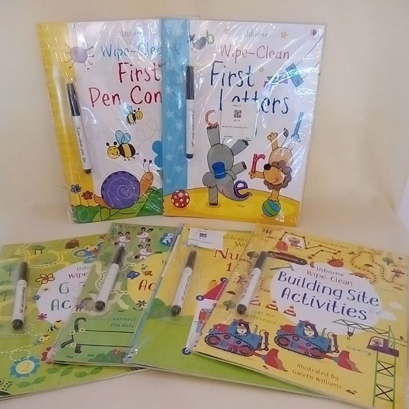 

Reusable Book ( Wipe - clean)