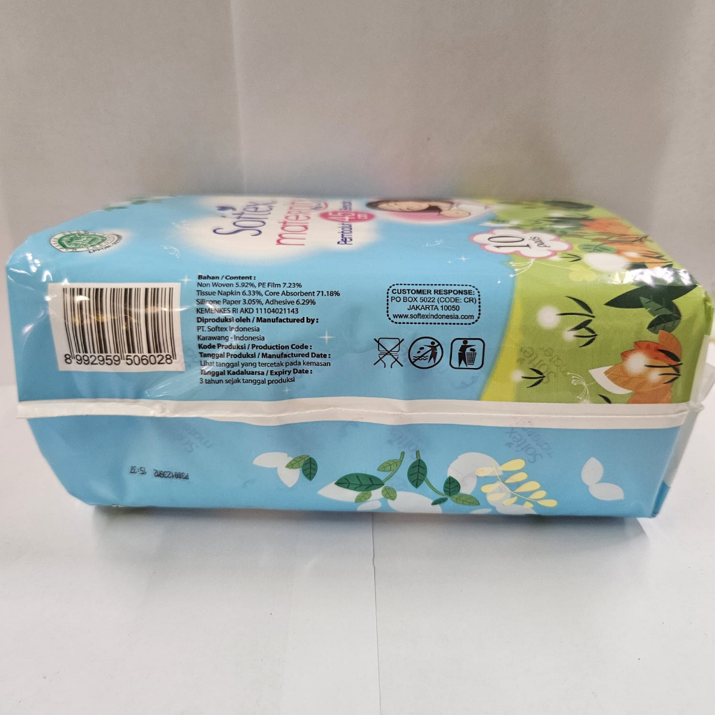 Softex Maternity Pembalut Bersalin 45 cm isi 10