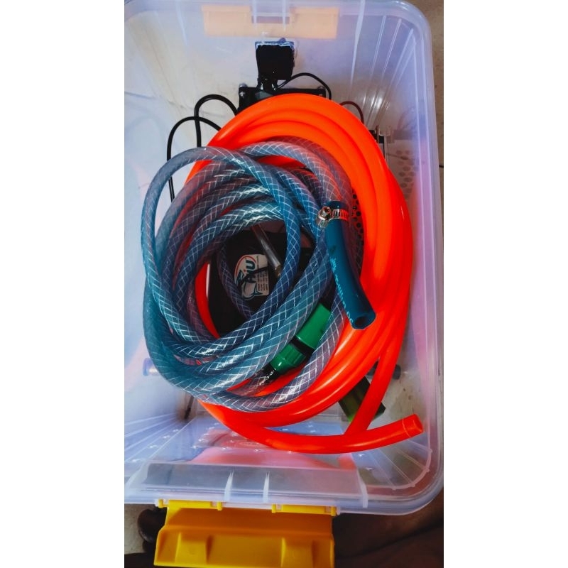 Pompa DC HIU dual pump mesin steam mini