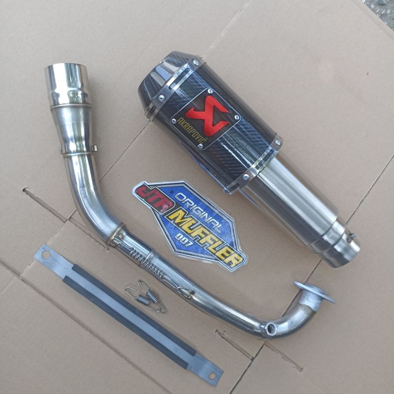 KNALPOT RACING VARIO 160 PCX 160 AKRAPOVIC GP LORENZO