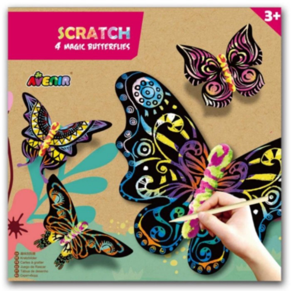 

Promo Avenir Scratch Mainan Kreatif Edukasi Unicorns Kitties Princess Queen - Butterflies Diskon