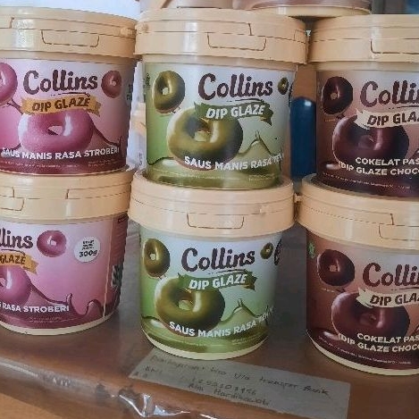 

collins dip glaze 300gram