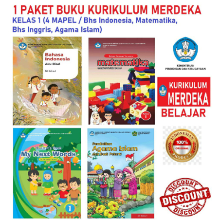 

DISKON Kurmer SD kelas 1 Buku Siswa Kurikulum Merdeka Ready Stock