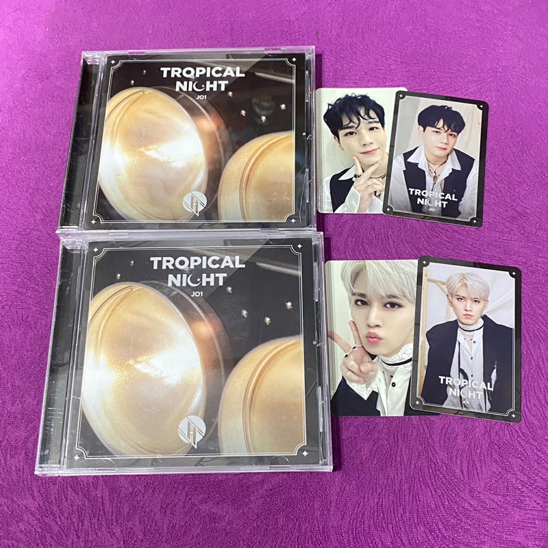 JO1 Album Tropical Night Shiroiwa Ruki Mamehara Issei set regular ver