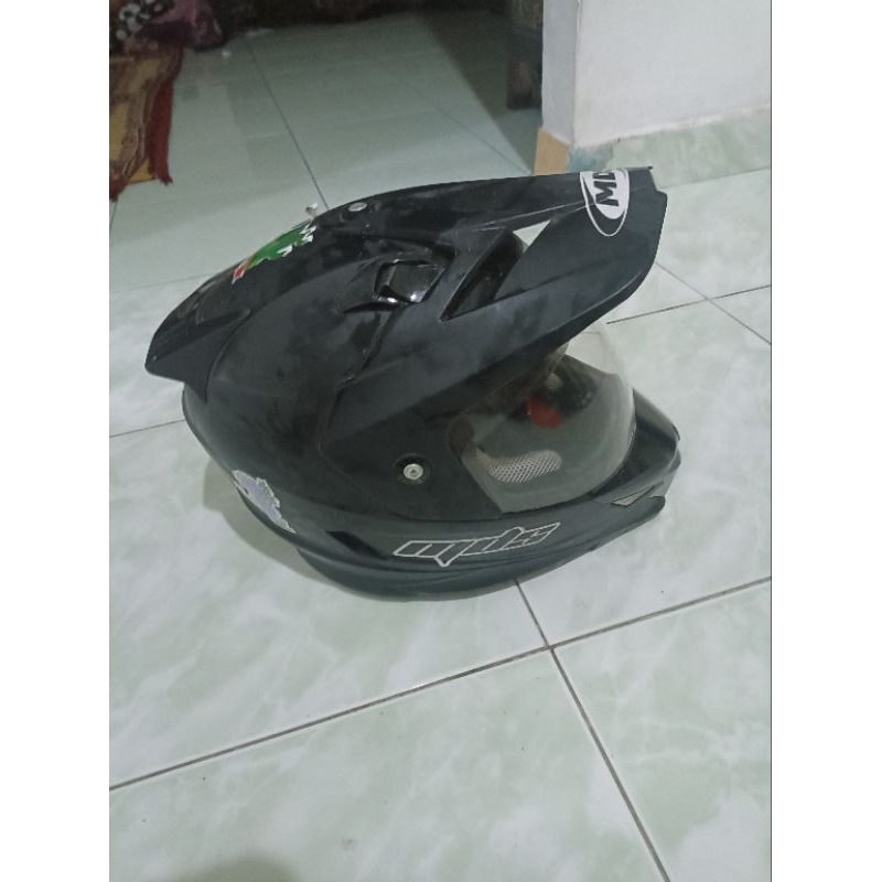 helm mds fullface, second kayak baru
