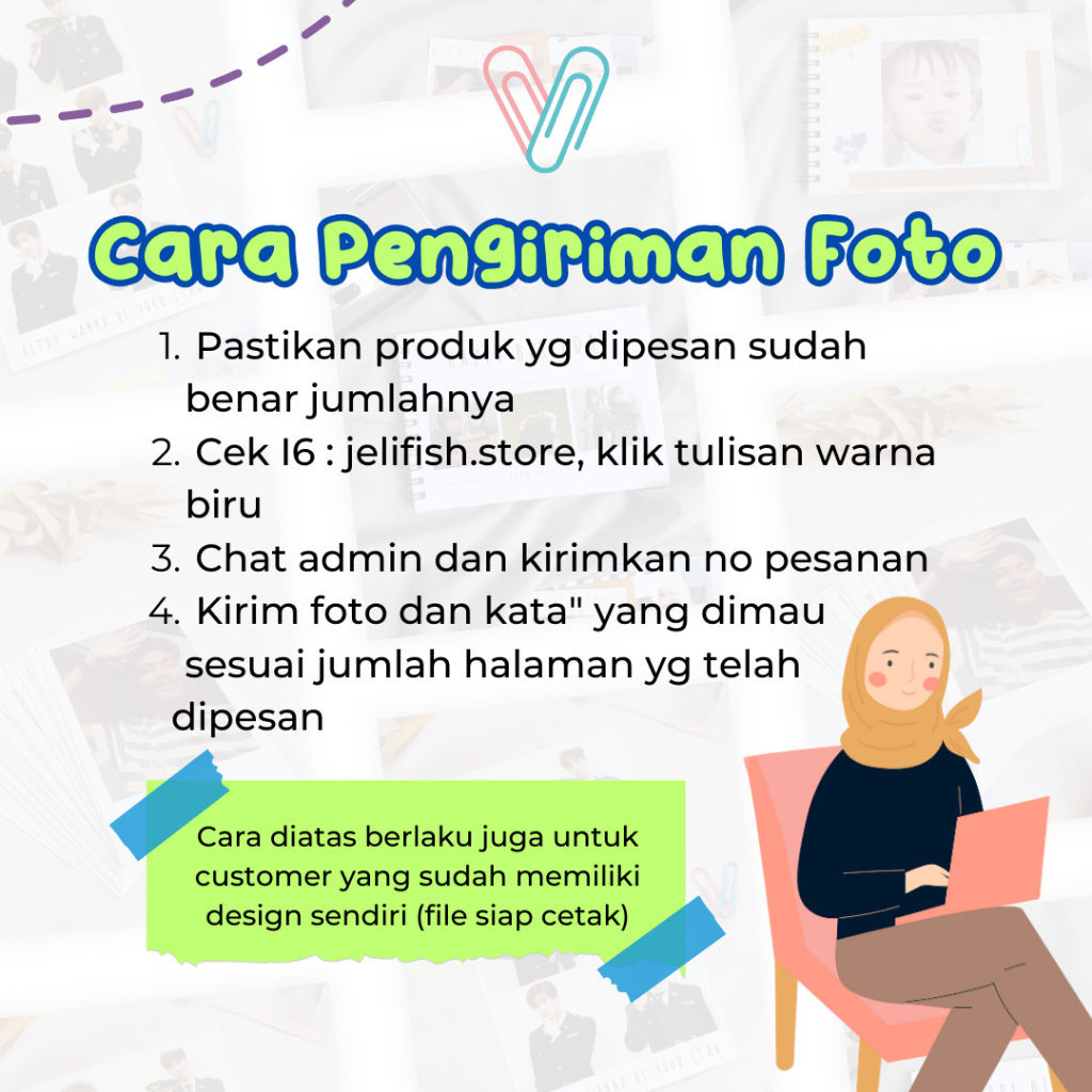 Photobook Custom Murah A5 Album Foto Kekinian Cetak Polaroid