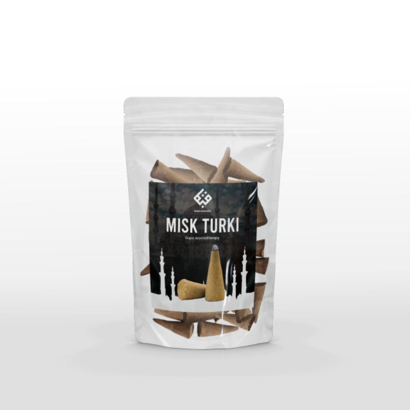 dupa kerucut misk turki by quba /dupa krucut/kayu gahru/gaharu/menyan arab/dupa wangi/hio wangi/buhu