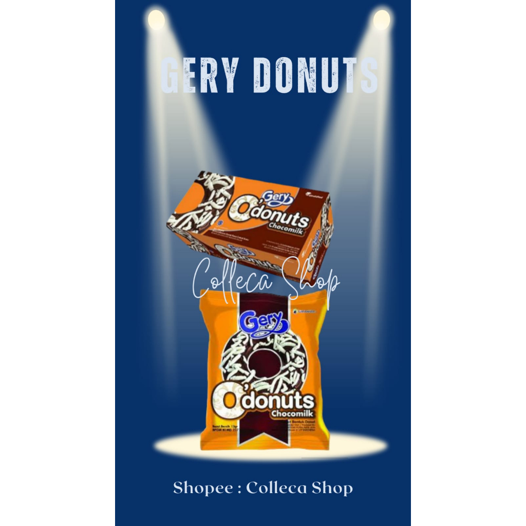 

Gery O Donuts Chocomilk 8 gr x 24 (1 Box)