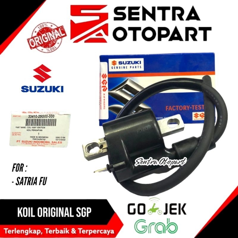Koil coil satria fu karbu karburator original sgp 33410-25G00-000