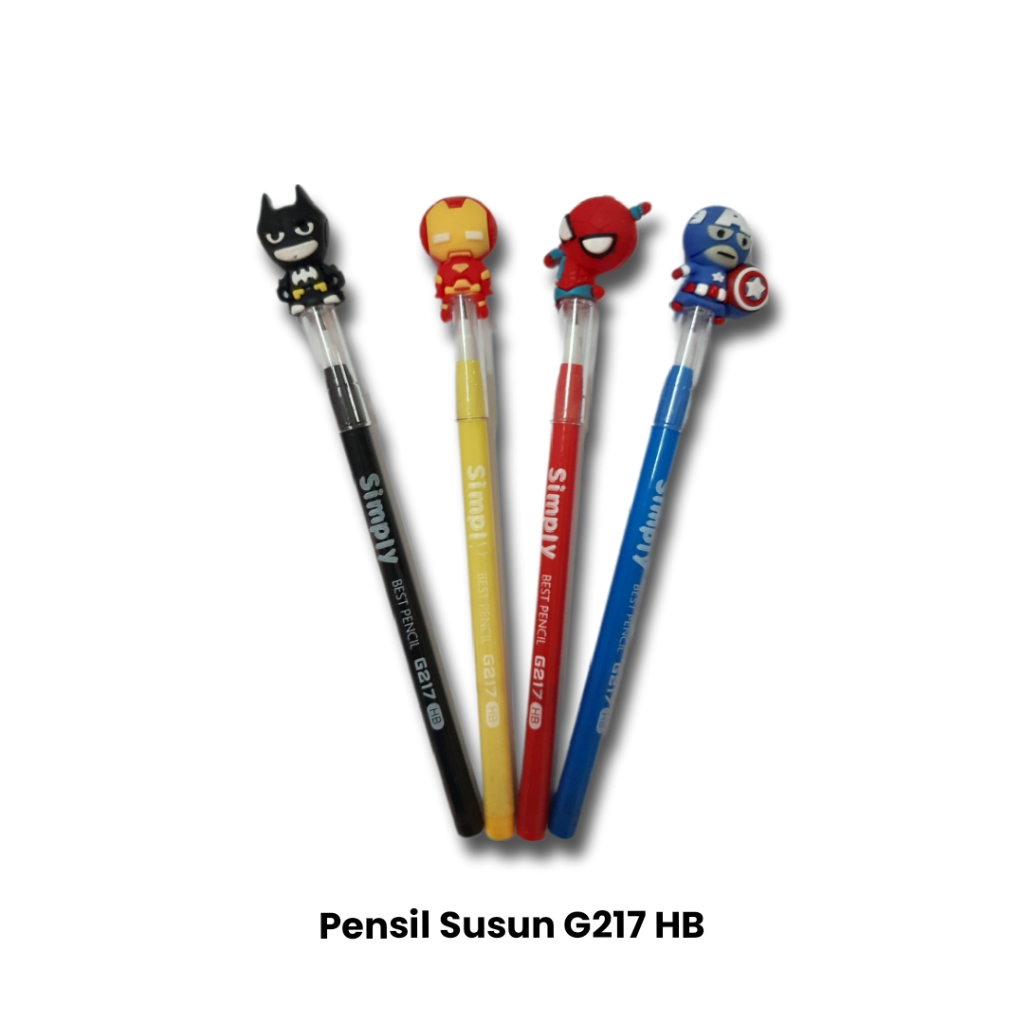 

PENSIL SUSUN SAMBUNG MOTIF LUCU PELUIT KIPAS