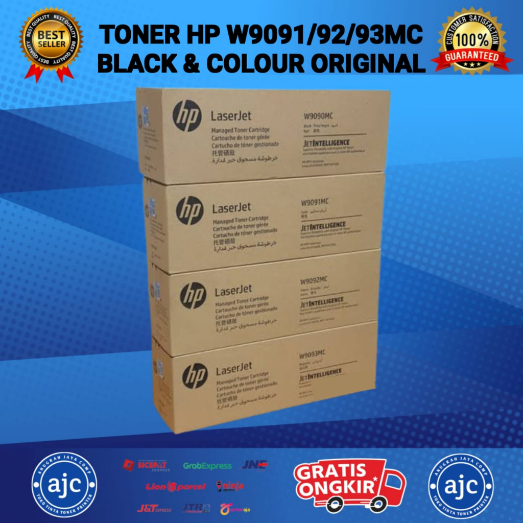 Toner Catridge HP Laserjet W9090MC/W9091MC/W9092MC/W9093MC Colour C/M/Y Original