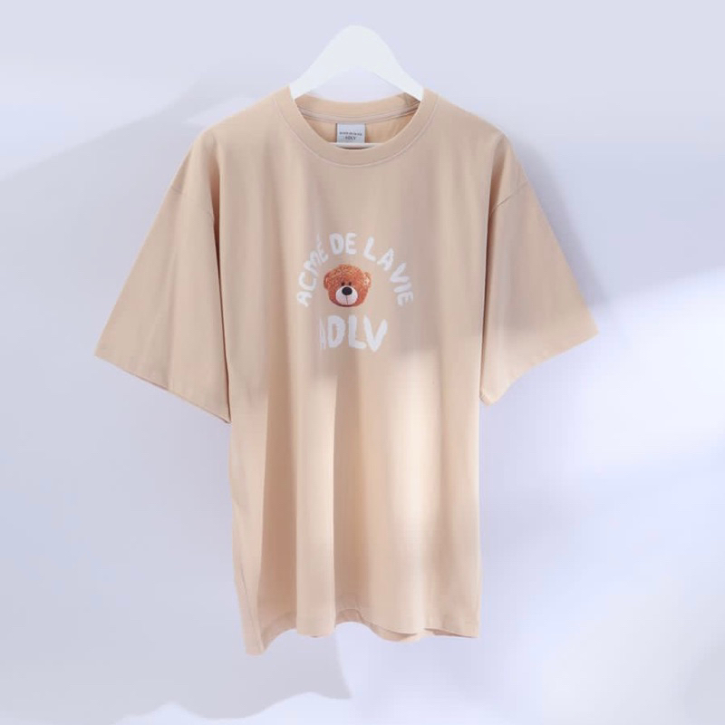 ADLV. Logo Bear Cream Tee