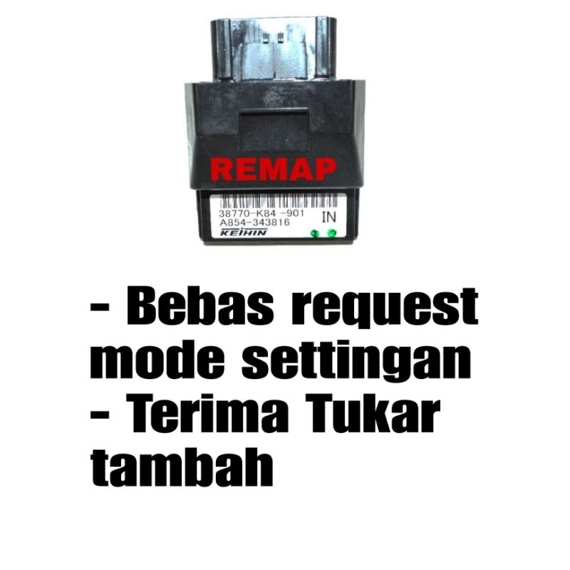 ECU CRF 150 CRF 150L REMAP