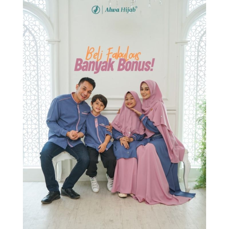 Sarimbit fabulous original alwa hijab