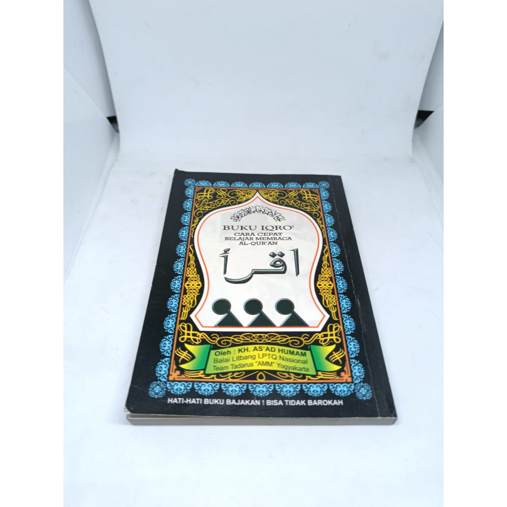 BUKU IIQRO HITAM POCKET SIZE KECIL 1 PCS