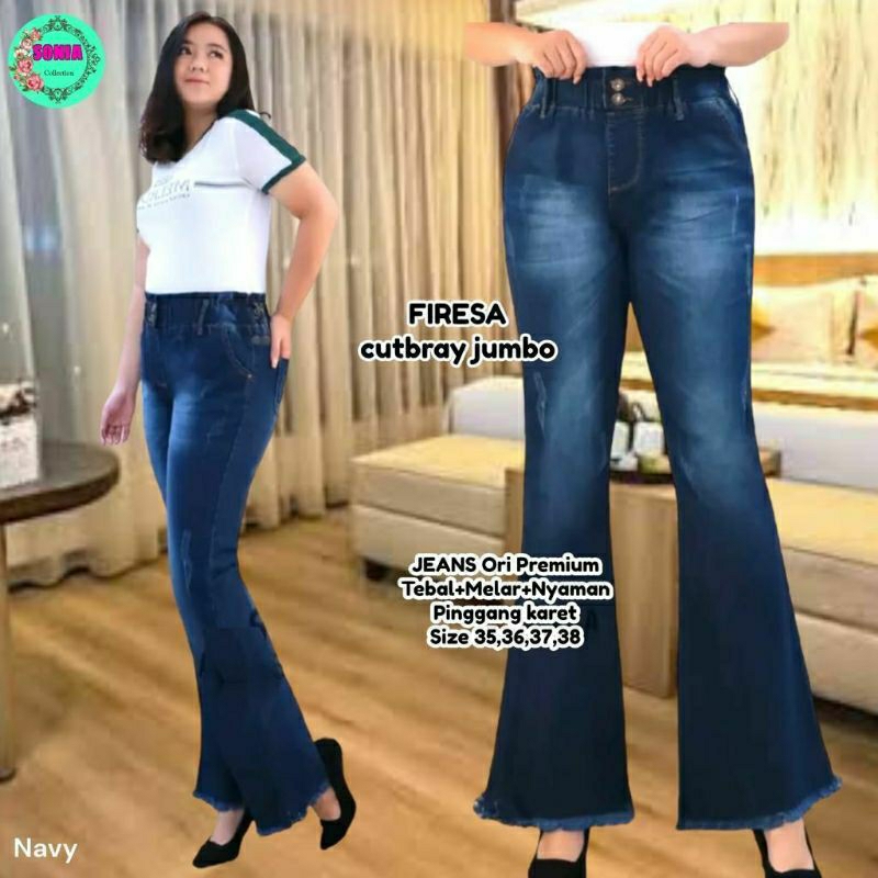 Celana wanita firesa cutbray by sonia