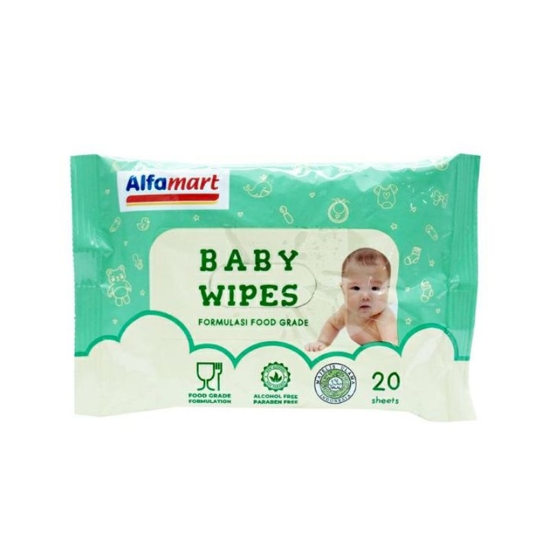 Alfamart Tissue Basah Bayi 20 s