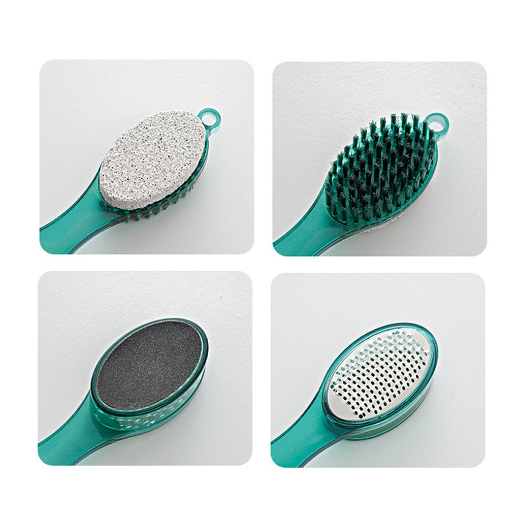 ⭐BAGUS⭐ SIKAT GOSOK KAKI 4in1/ Pembersih Penghalus Tumit/ Pedicure Paddle Brush