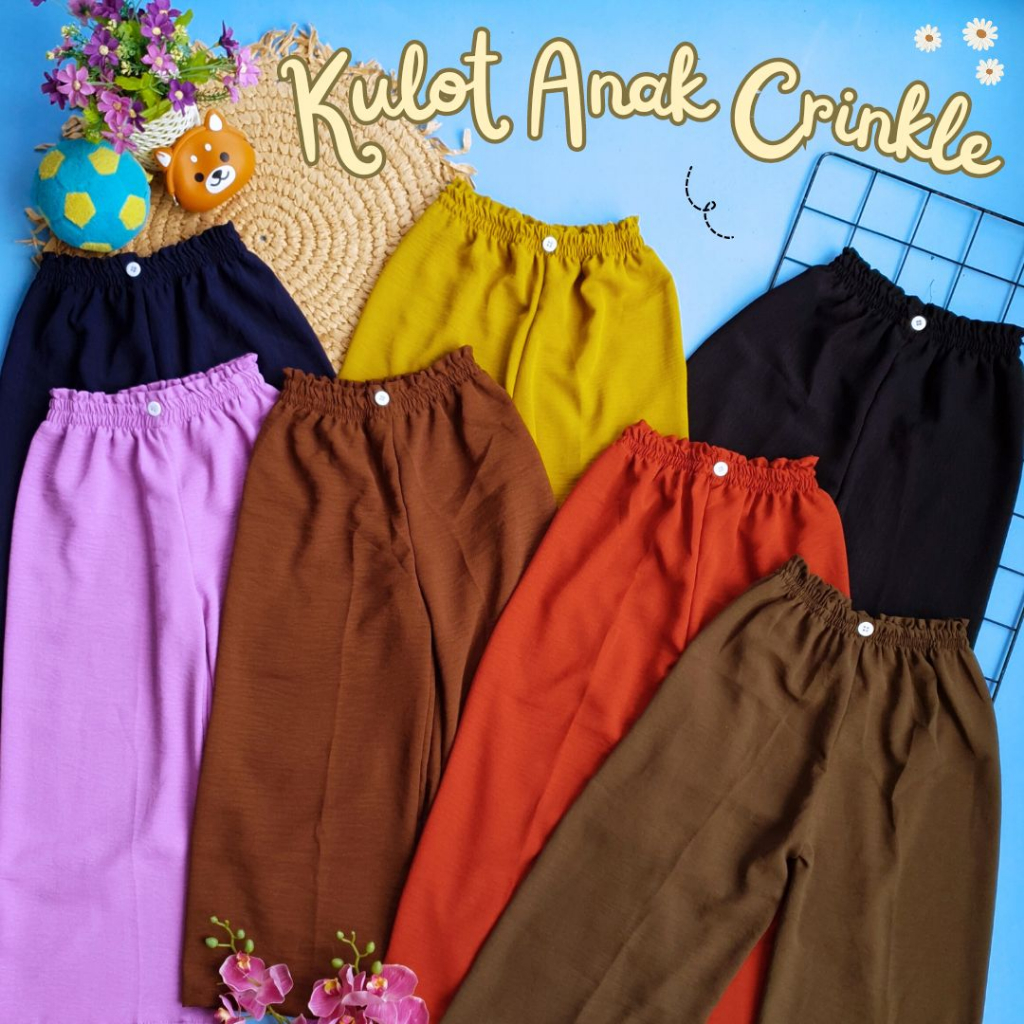 Kulot Anak Crinkle