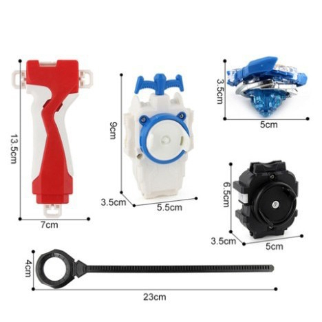 4PCS Set Gasing Beyblade Mainan Gangsing Beyblade Murah Gyro Spinning Top Launcher Set Gasing GRATIS Arena Stadium