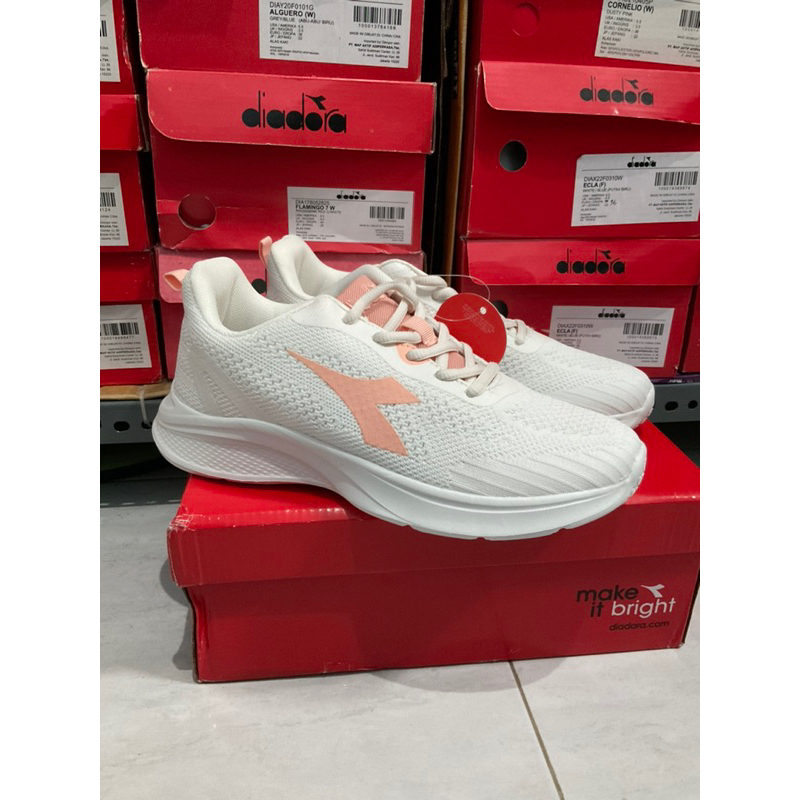 Ori Sale Sepatu Diadora Putih FOBO Size 39