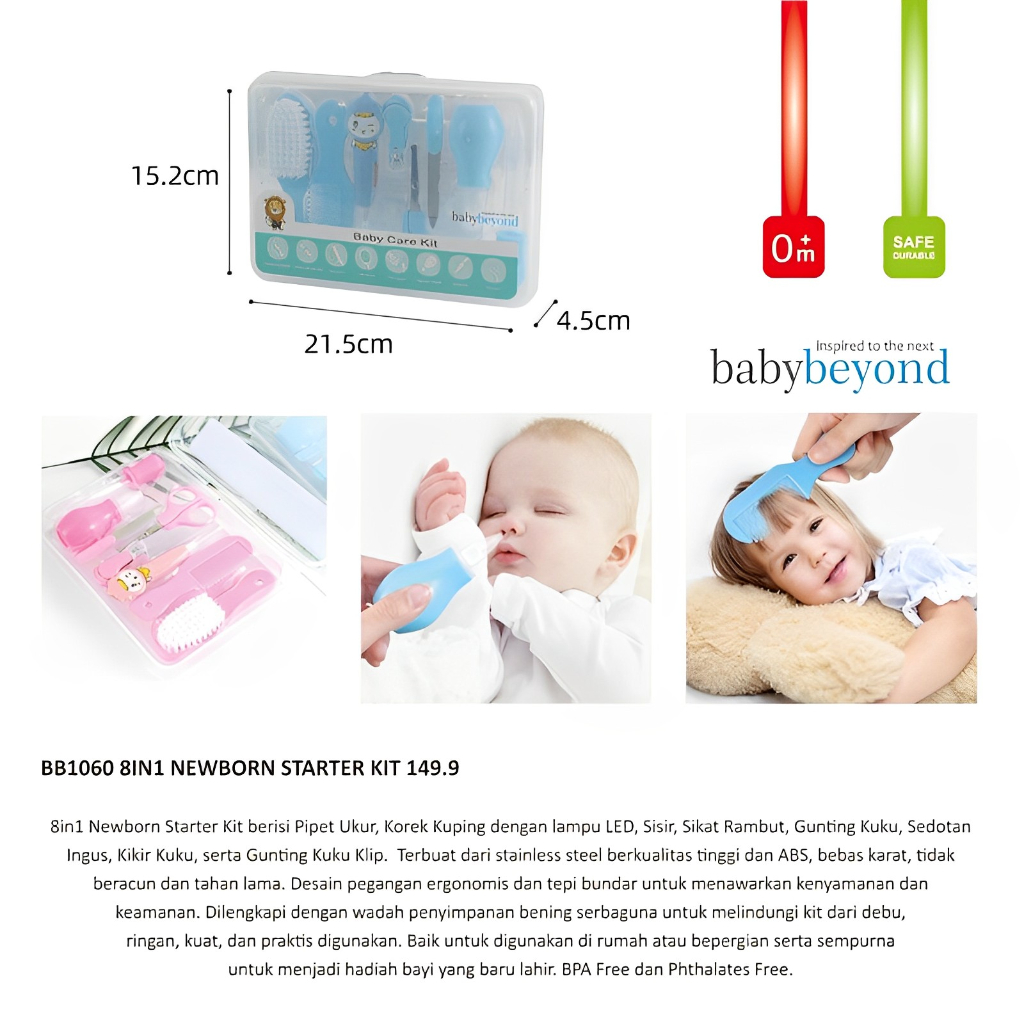 BABY BEYOND 8IN1 NEWBORN STARTER KIT / BB1060