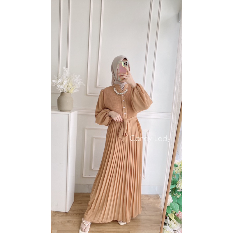 Saldina Pleats Maxi