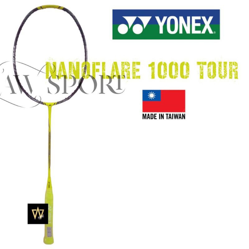 Raket Badminton Yonex NANOFLARE 1000 TOUR 4U G5 / Raket Bulutangkis Original