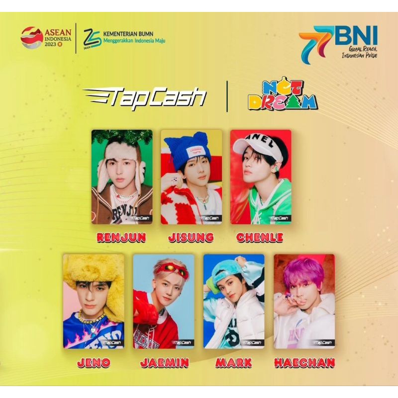 Tapcash BNI NCT 127, NCT DREAM