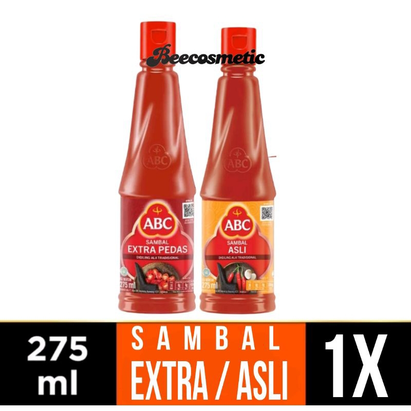 

ABC SAMBAL EXTRA PEDAS ABC SAMBAL ASLI 275ml